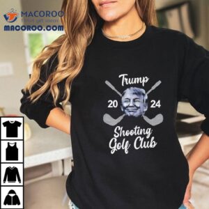 Trump Shooting Golf Club Tshirt