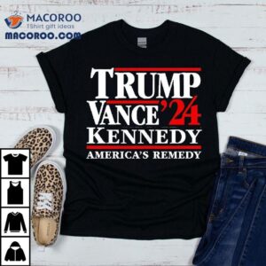 Trump Vance Kennedy America Remedy Tshirt