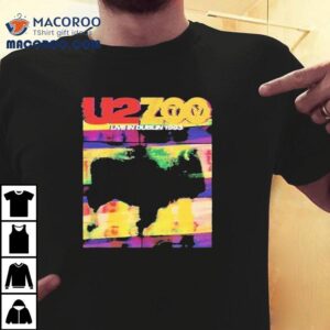 U Zoo Live In Dublin Buffalo Screen S Tshirt