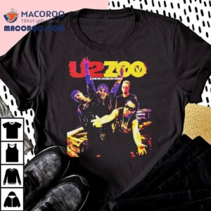 U Zooropa Band Cutout Live In Dublin S Tshirt