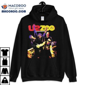U Zooropa Band Cutout Live In Dublin S Tshirt