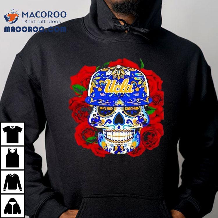 Ucla Bruins Roses Sugar Skull Shirt Ucla Bruins Roses Sugar Skull Shirt