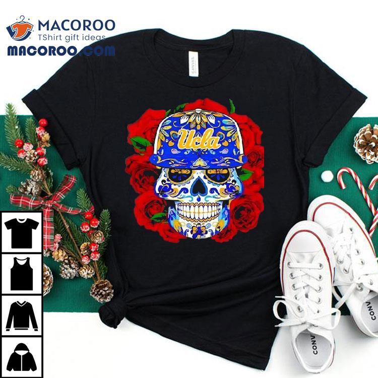 Ucla Bruins Roses Sugar Skull Shirt Ucla Bruins Roses Sugar Skull Shirt