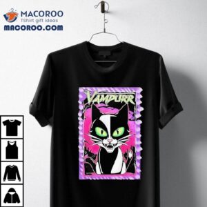 Vampurr Vampire Cat Halloween Tshirt