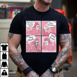 Very Demure Very Mindful Funny Ghost Halloween Shirt