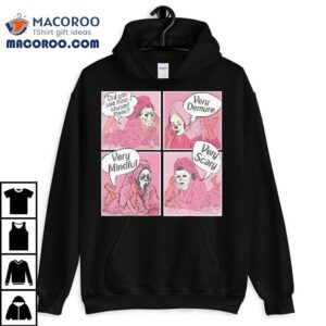 Very Demure Very Mindful Funny Ghost Halloween Shirt