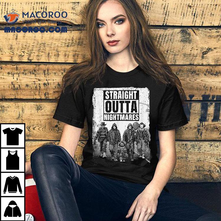 Vintage Horror Halloween Scary Straight Outta Nightmares Shirt Vintage Horror Halloween Scary Straight Outta Nightmares Shirt