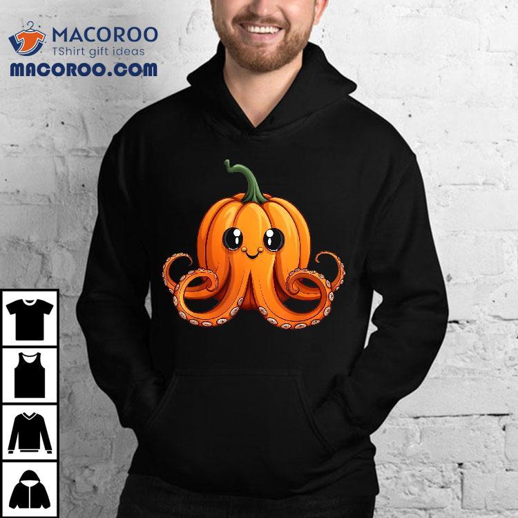 Vintage Octopus Pumpkin Lazy Halloween Party Costume Kids Shirt Vintage Octopus Pumpkin Lazy Halloween Party Costume Kids Shirt