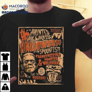 Vintage Punk Rock Monster Mummy Horror Movie Fan Halloween Shirt