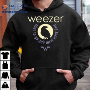 Weezer Time To Go And Meet Your Fate Raven Shirt