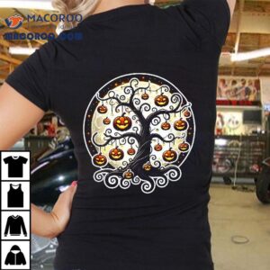 Whimsical Halloween Tree Tshirt
