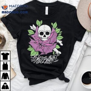 Why Bother Skull Rose Shirt