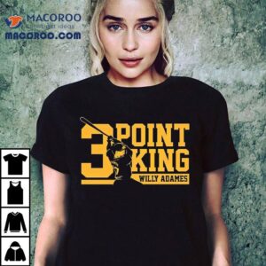 Willy Adames Point King Milwaukee Brewers Tshirt