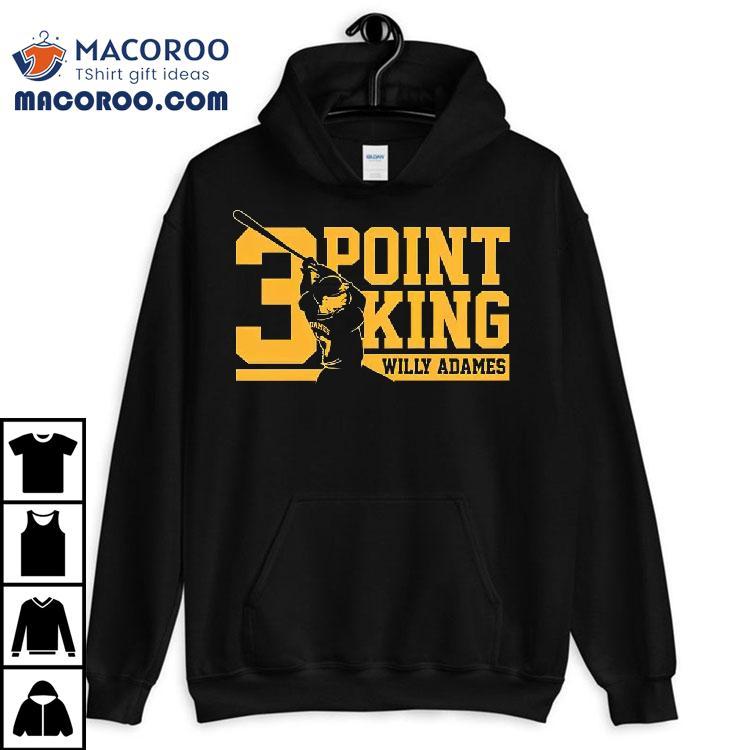 Willy Adames 3-point King Milwaukee Brewers Shirt Willy Adames 3-point King Milwaukee Brewers Shirt