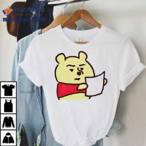 Winnie The Pooh Reading Shirt