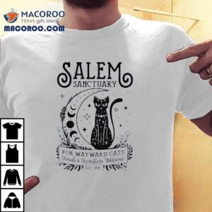 Witch Salem Home For Wayward Black Cats 1692 Halloween Shirt
