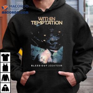 Within Temptation Bleed Out Single 2024 Tour Shirt
