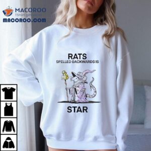 Wizard Of Barge Rats Spelled Backwards Is Star Tshirt