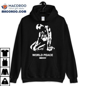 World Peace Vulgar Genuflection Tshirt