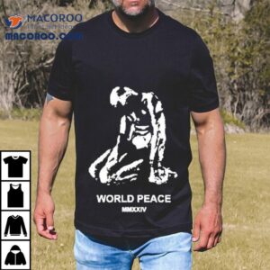 World Peace Vulgar Genuflection Tshirt