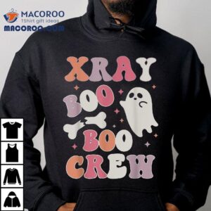 X Ray Boo Crew Ghost Radiology Halloween Fall Nurse Shirt