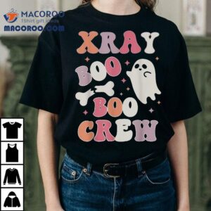 X Ray Boo Crew Ghost Radiology Halloween Fall Nurse Shirt