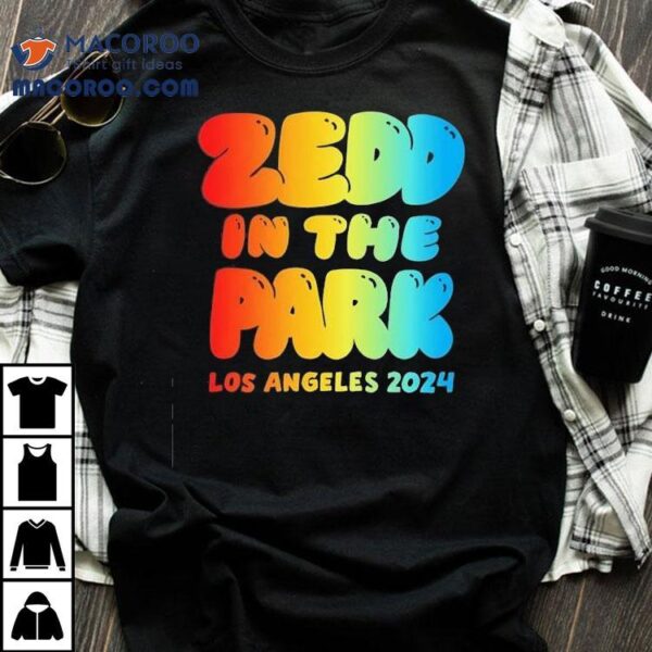 Zedd Zitp In The Park Los Angeles 2024 Shirt