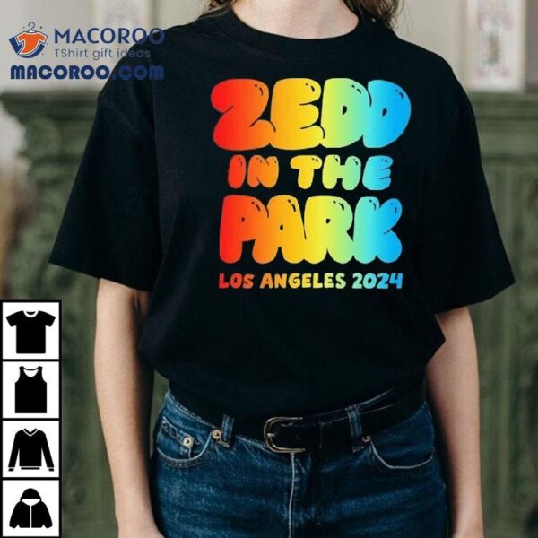 Zedd Zitp In The Park Los Angeles 2024 Shirt