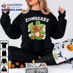 Zombears Funny Zombie Bear Halloween Tshirt