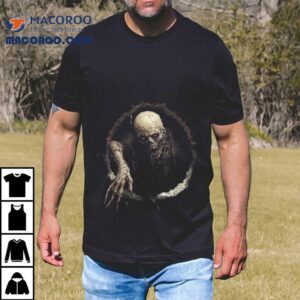 Zombie Horror Graphic Spooky Motif Happy Halloween Tshirt