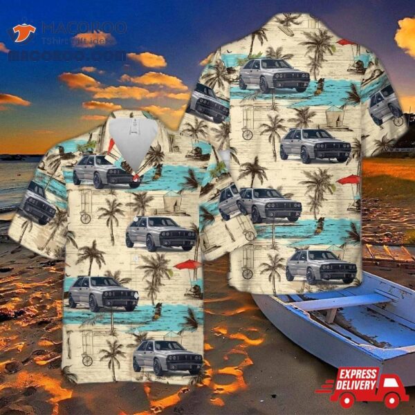 1992 Lancia Delta Futurista Hawaiian Shirt