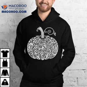 Autumn Fall Pumpkin Cute Thanksgiving Halloween Tshirt