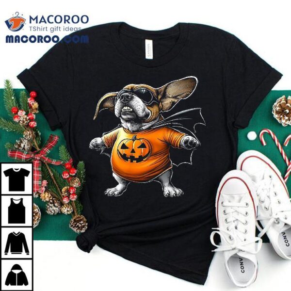 Basset Hound Halloween Hero Funny Dog Lover Y2k Cute Costume Shirt