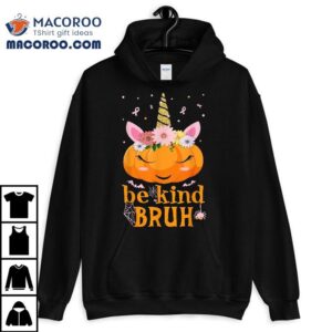 Be Kind Unity Day Orange Anti Bullying .pumpkin Halloween Shirt