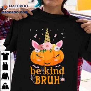 Be Kind Unity Day Orange Anti Bullying .pumpkin Halloween Shirt