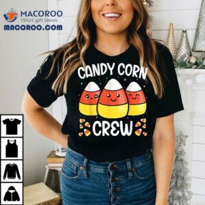 Candy Corn Crew Halloween Costume Friends Tshirt