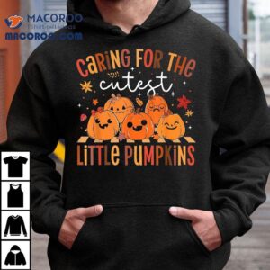 Caring For The Cutest Little Pumpkin Nicu Nurse Halloween Shirt