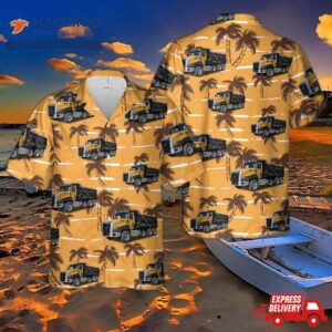 Cat Ct660 Dump Truck Hawaiian Shirt