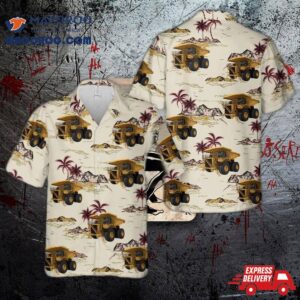 Caterpillar 796 Ac Mining Trucks Hawaiian Shirt