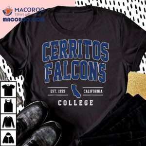 Cerritos College Falcons Arch Vintage Design Shirt 2 Cerritos College Falcons Arch Vintage Design Tshirt