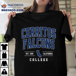 Cerritos College Falcons Arch Vintage Design Shirt 3 Cerritos College Falcons Arch Vintage Design Tshirt