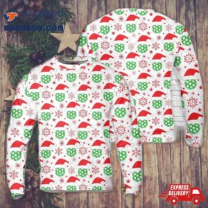 Christmas Pickleball Aop Sweater