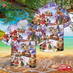 Classic Christmas Antique Hawaiian Shirt