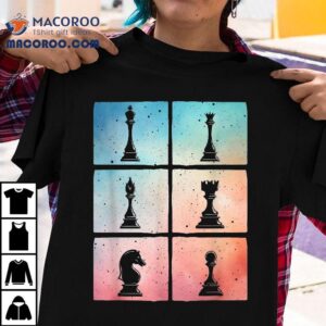 Cool Chess Art For Kids Player Novelty Shirt