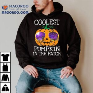 Coolest Pumpkin In The Patch Halloween Boys Girls Teens Tshirt