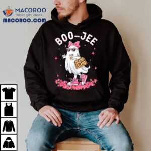 Cute Boo Jee Ghost Halloween Leopard Coffee Wo Shirt Cute Boo Jee Ghost Halloween Leopard Coffee Wo Shirt