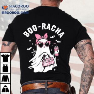 Cute Boo-racha Leopard Ghost Drink Boo Jee Halloween Shirt