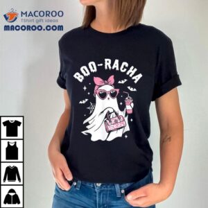Cute Boo Racha Leopard Ghost Drink Boo Jee Halloween Tshirt