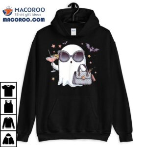 Cute Cocktail Ghost Boujee Boojee Halloween Drinking Costume Shirt
