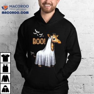 Cute Giraffe Boo Halloween Costume Zoo Lover Tshirt